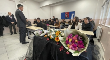 Kartalkaya'daki otel yangınında hayatını kaybeden Lalin Doğan okulunda anıldı