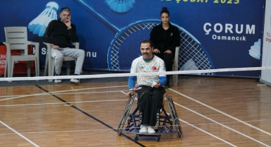 Para Badminton Türkiye Şampiyonası Çorum'da sona erdi