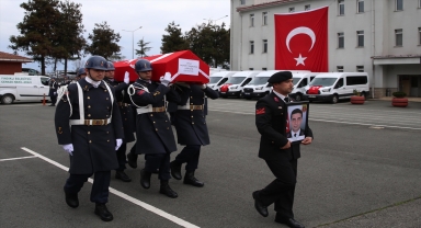 Rize'de vefat eden Uzman Çavuş Daşkıran'ın cenazesi memleketi Kahramanmaraş'a uğurlandı