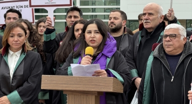 Samsun'da avukatlar CMK ücretlerini protesto etti