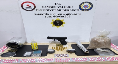 Samsun'da uyuşturucu operasyonunda 1 kişi yakalandı 