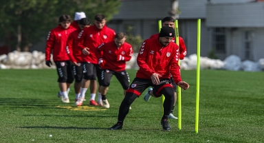 Samsunspor, Göztepe maçının hazırlıklarını sürdürdü