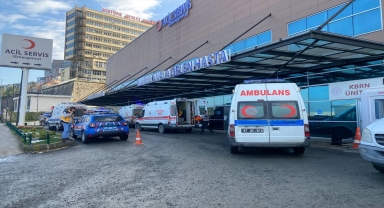 Zonguldak'ta karbonmonoksitten etkilenen baba ve 2 çocuğu hastaneye kaldırıldı