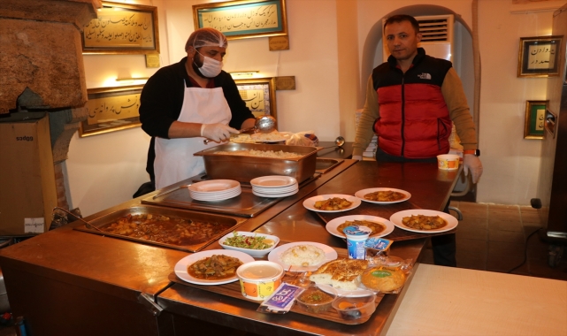 Amasya'da 540 yıllık imarethanede iftar programı düzenleniyor