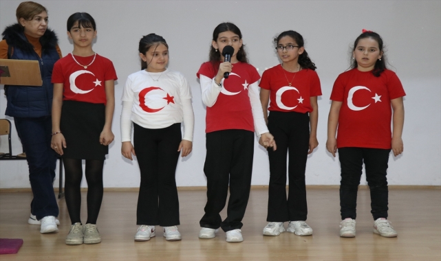 Amasya’da öğrenciler İstiklal Marşının kabulünü canlandırdı