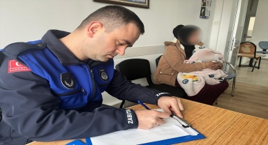 Bafra'da dilenci operasyonunda 17 kişi yakalandı