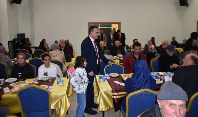 Boyabat'ta şehit aileleri ve gaziler onuruna iftar yemeği