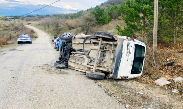 Karabük'te trafik kazasında ölen polis memuru son yolculuğuna uğurlandı