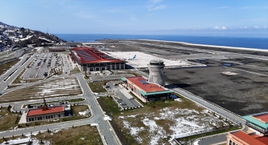 Rize-Artvin Havalimanı'nı yaklaşık 3 yılda 2,8 milyon yolcu kullandı