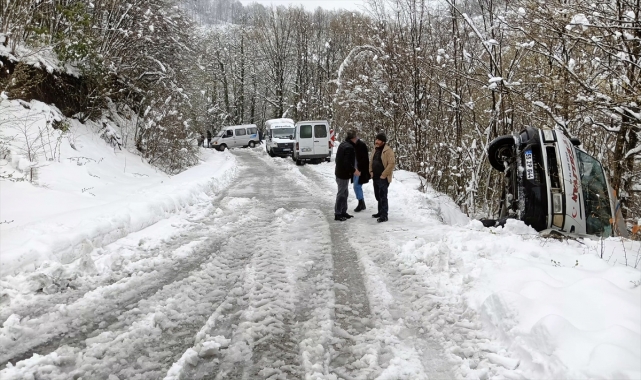 Salıpazarı'ndaki trafik kazasında 1 kişi yaralandı