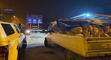 Samsun'da 3,5 ton kaçak avlanan midye ele geçirildi