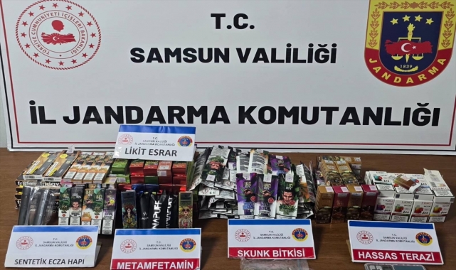 Samsun'da elektronik sigara görünümlü likit esrar ele geçirildi