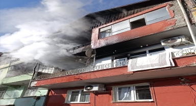 Samsun'da evde çıkan yangın söndürüldü