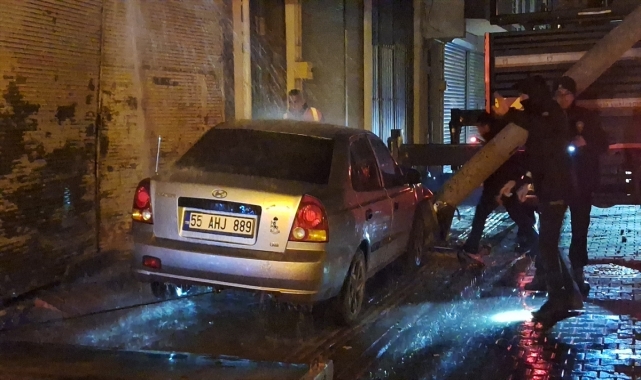 Samsun'da polisin