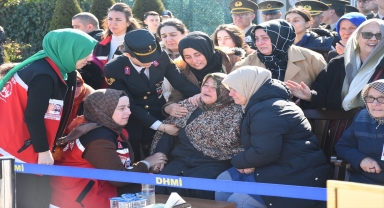 Şehit pratisyen hekim Koray Arslan'ın cenazesi Samsun'a getirildi