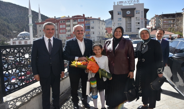 İçişleri Bakan Yardımcısı Karaloğlu, Gümüşhane'de ziyaretlerde bulundu