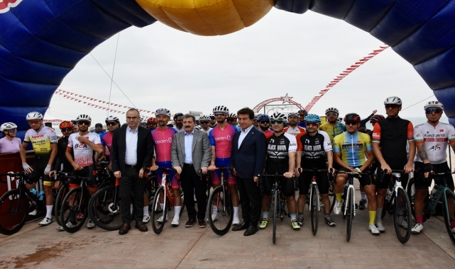 Samsun'da İlkadım Gran Fondo Bisiklet Yarışı düzenlendi