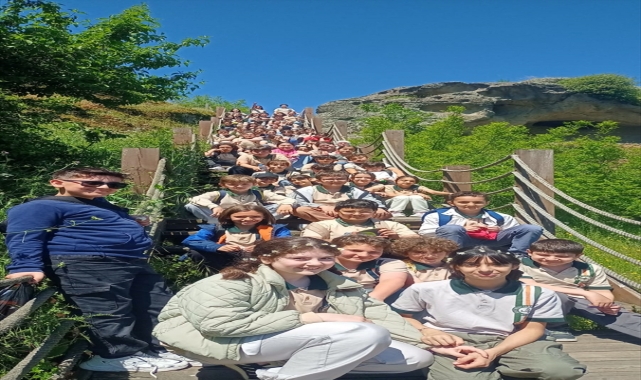 Samsun'da ortaokul öğrencileri kültürel geziye katıldı