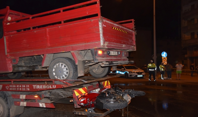 Giresun'da kamyonet ile çarpışan motosikletin sürücüsü yaşamını yitirdi