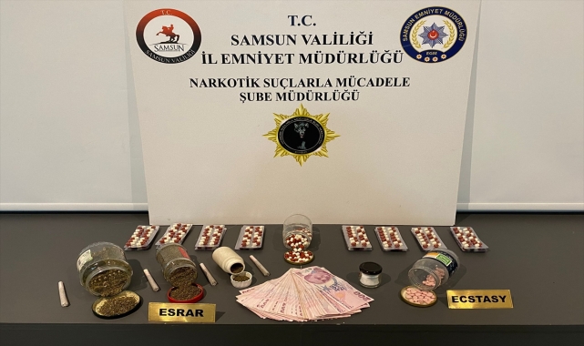 Samsun'da uyuşturucu operasyonunda 1 zanlı yakalandı