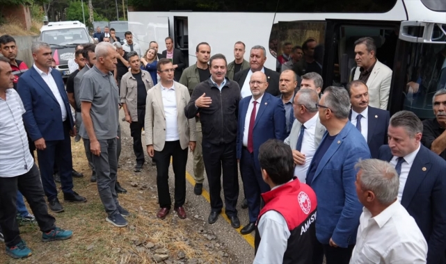 TBMM Zirai Don Araştırma Komisyonu Amasya’da incelemelerde bulundu