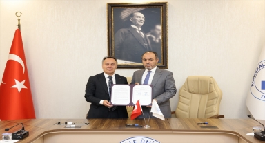 TOGÜ Rektör Prof. Dr. Yılmaz, Pamukkale Üniversitesini ziyaret etti