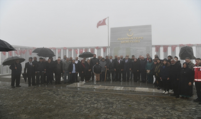 Trabzon'da Harmantepe şehitleri anıldı