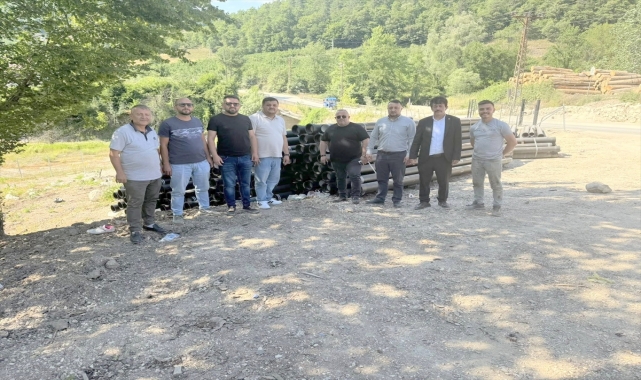 Yığılca'da 7 köyün içme suyu ihtiyacını karşılayan hat yenileniyor