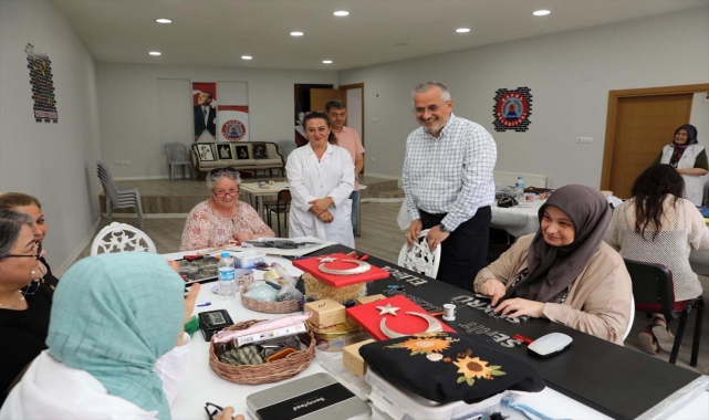 Bafra Belediyesinin yaz dönemi kültür ve sanat kursları devam ediyor