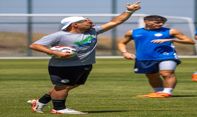 Çaykur Rizespor'un Erzurum kampı devam ediyor