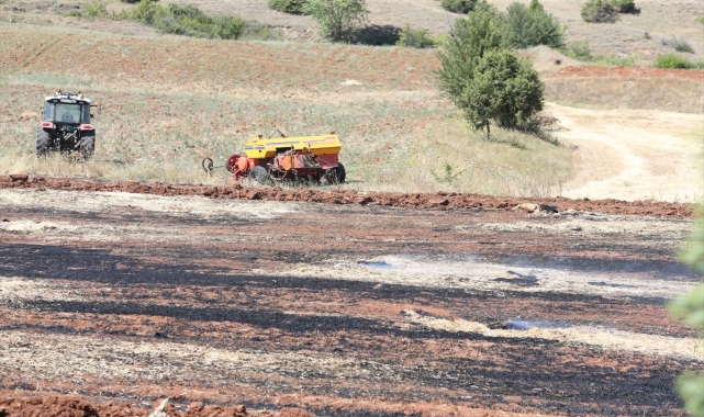 GÜNCELLEME - Kastamonu'da tarım arazisinde başlayıp ormana sıçrayan yangın kontrol altına alındı