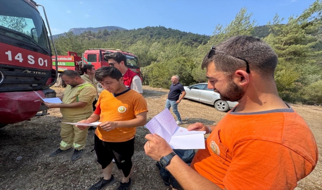 Karabük'teki öğrencilerden yangınlarla mücadele eden orman kahramanlarına mektup