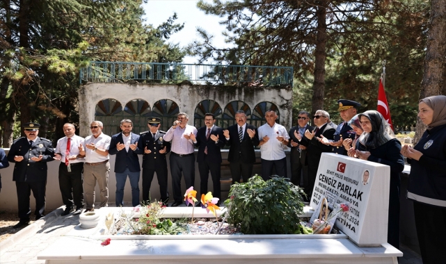 Merzifon’da “15 Temmuz” dolayısıyla şehitlik ziyaret edildi