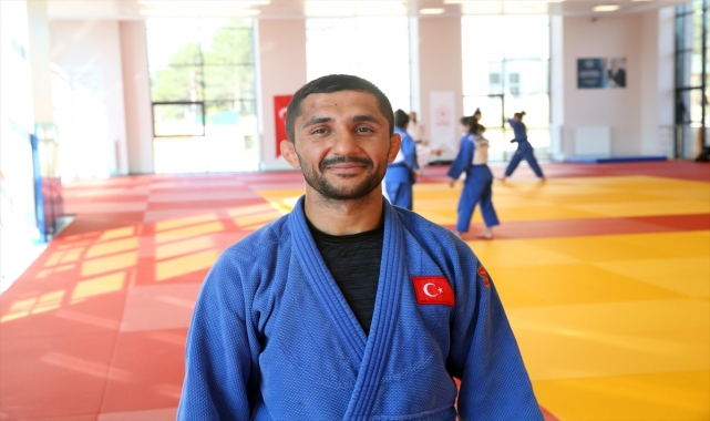 Milli judocu Salih Yıldız'ın hedefi 2028 olimpiyatları