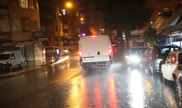 Ordu'da sağanak etkili oldu