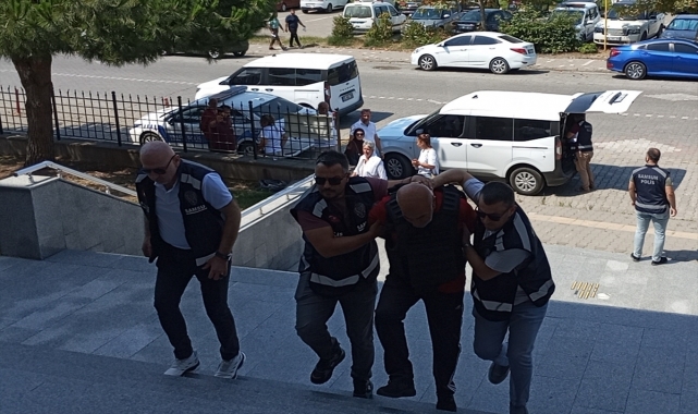 Samsun'da tartıştığı akrabasını silahla öldüren zanlı tutuklandı