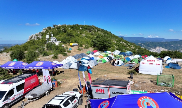 Samsun'da Uluslararası Kapıkaya Doğa Sporları ve Kültür Festivali başladı
