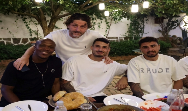 Trabzonspor, yemekte bir araya geldi