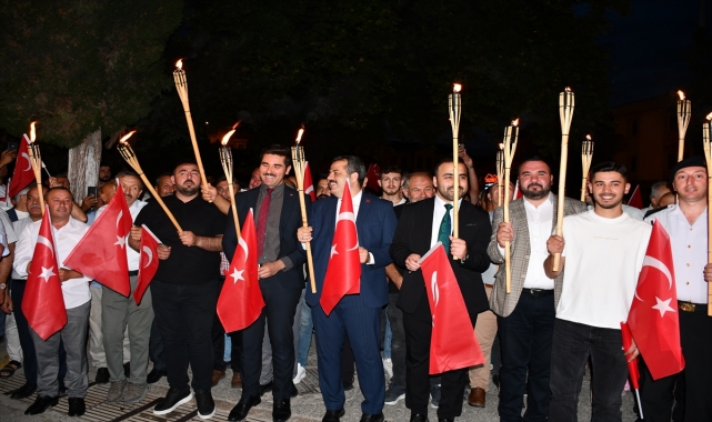 Vezirköprü'de 15 Temmuz Milli Birlik ve Demokrasi Günü etkinliği düzenlendi