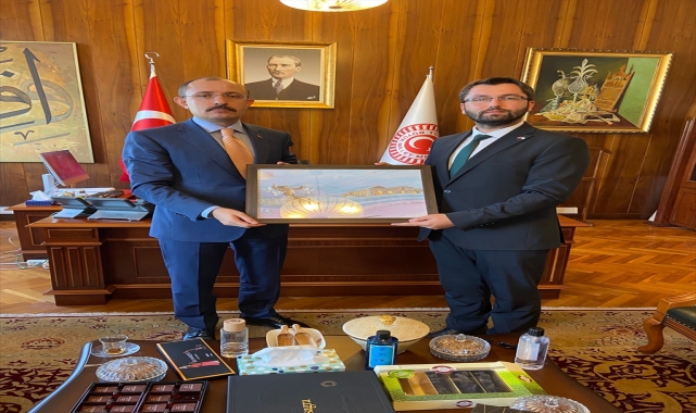 Yeşilay Samsun Şube Başkanı Güneş, Milletvekili Muş ile bir araya geldi