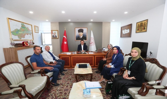 Yeşilay Tokat Şube Başkanı Ateş'ten Tokat Valisi Köklü'ye ziyaret