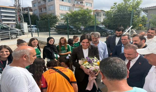 AK Parti Samsun Milletvekili Karaaslan Alaçam'da ziyaretlerde bulundu