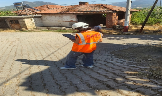 Bartın Üniversitesi'nden Sındırgı'daki hasar tespit çalışmalarına destek