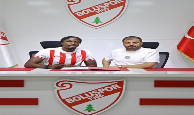 Boluspor, forvet Martin Boakye'yi renklerine bağladı