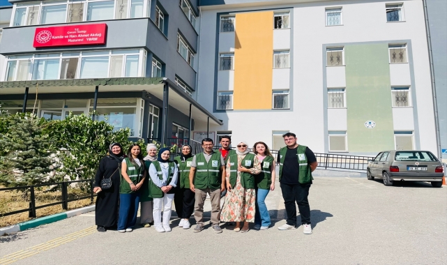 Çorum'da huzurevinde bağımlılık eğitimi ve etkinlikler düzenlendi
