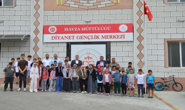 Havza Belediyesinden Kur'an kursu öğrencilerine ikram
