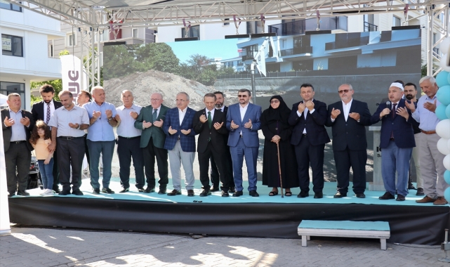 IGMG Samsun Külliyesi ve Emine Aslan Özdemir Camisi'nin temeli atıldı