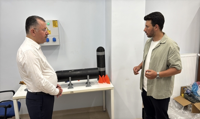 Karabük Üniversitesi öğrencileri, su altı roket projesiyle TEKNOFEST'te yarışacak
