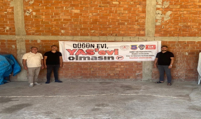 Merzifon'da jandarma ekipleri köylerde