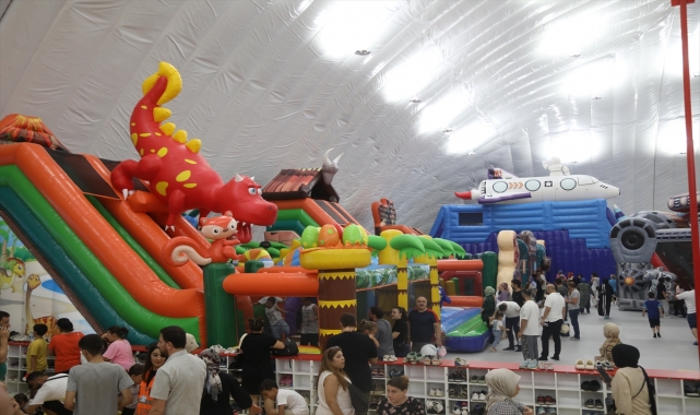 Samsun'da aynı anda 600 çocuğun oyun oynayabileceği